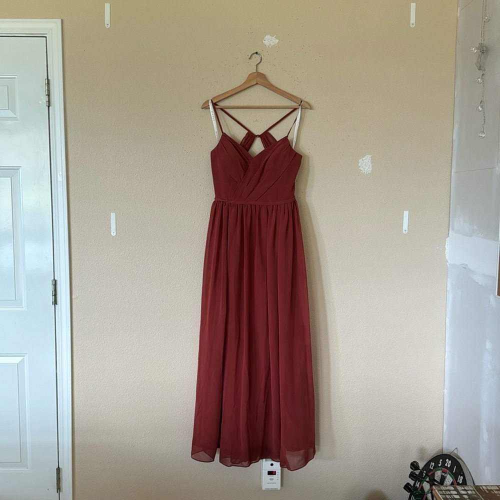 Bridesmaids dress will dry clean before I mail it to you!